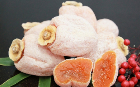 JA22 市田柿 ご家庭用 バラ 約1kg（約500g×2袋）/ 2027年1月中旬〜2月上旬頃 配送予定 // 長野県 南信州 干し柿 干柿 ドライフルーツ 自宅用 家庭用