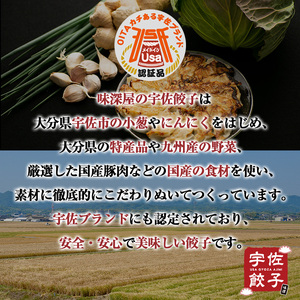 味深屋の宇佐餃子よりどりセット(合計8袋・5種)餃子 ぎょうざ 簡単 惣菜 おかず おつまみ 簡単調理 焼くだけ 食べ比べ セット【104200100】【ＮＰＯ法人 結び恵会】