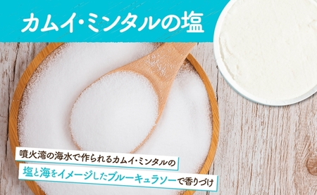 無地熨斗 北海道 まきばのジェラート カムイ・ミンタルの塩 130ml×6個 塩 ミルク デザート ギフト 氷菓 アイス 牛乳 お取り寄せ グルメ ギフト アイスクリーム 保存料不使用 牧場 自家製 熨斗 のし 名入れ不可 送料無料 洞爺湖 