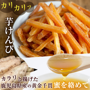 鹿児島県産 黄金千貫 使用 芋けんぴ 芋チップ セット(合計20袋・各10袋)【曽於市観光協会】A483