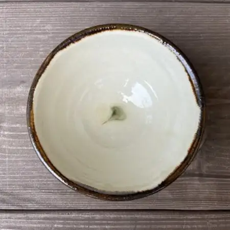 やちむん 唐草紋様 茶碗 マカイ(染付)緑【1506537】