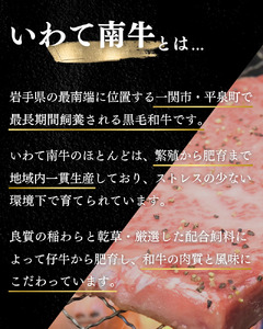 牛肉 いわて南牛 リブロース 合500g A3等級以上 【全国肉用牛枝肉共励会最優秀賞受賞】/ 【kry001】
