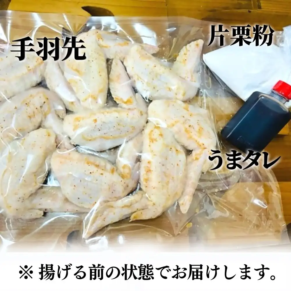 うまタレ付 手羽先 550g×2P 計1.1kg | 豊後高田市 手羽先
