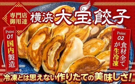 横浜大宝餃子 もちもち国産ジャンボ焼き餃子30個＆海老餃子20個セット｜国産食材使用 冷凍餃子 エビ えび 中華 総菜 お取り寄せ ギフト｜人気 おすすめ 送料無料｜神奈川県 横浜市 AKN0003