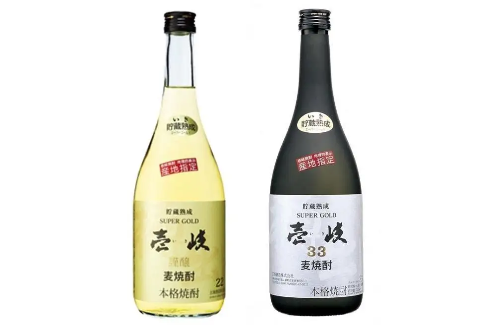 【お中元】壱岐スーパーゴールド 22度・ 33度 720ml2本セット｜麦焼酎 ギフト 贈り物