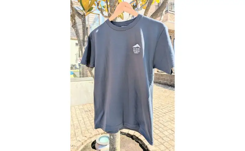 逗子オリジナルTシャツ　(ZUSHI LOCAL)　デニムカラー Lサイズ