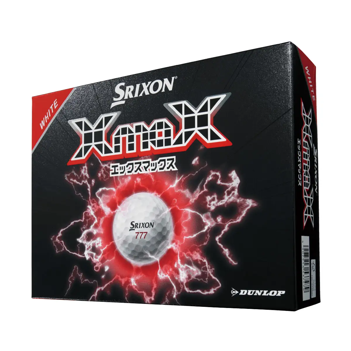 2026年モデル スリクソンXmaX ホワイト 5ダース ダンロップ ゴルフボール｜DUNLOP SRIXON 飛距離 高反発 強弾道 ドライバー 飛距離 [2580]