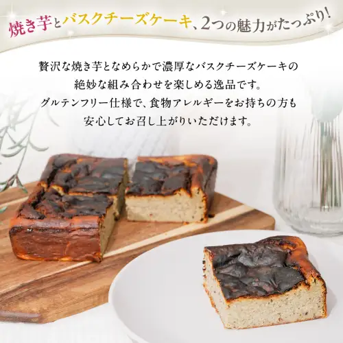 茨城県産 大地の恵み 特製 ジェラート 焼き芋 1000ml バスクチーズケーキ