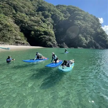 【兵庫・新温泉・SUP】陸では出会えない景色を!日本遺産諸寄でSUP体験!ペアチケット【1511917】