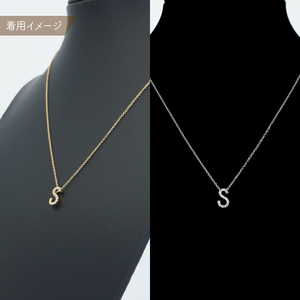 Pt950 ダイヤイニシャル  ＰＮ ( S ) 管理番号20208010 221-002-S
