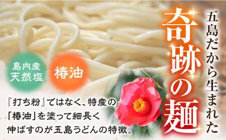 【6回定期便】五島うどん3種（だし付） 五島市/中本製麺[PCR030]  五島うどん 乾麺 飛魚 あご出汁 細麺