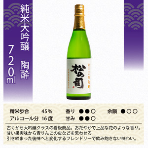 日本酒 松の司 3本 720ml 純米大吟醸 「陶酔」 「黒」 大吟醸 「Ultimus」父の日 金賞 受賞酒造 飲み比べ 【 お酒 酒 松瀬酒造 人気 おすすめ 定番 御贈答 銘酒 贈答品 滋賀県 竜王町 ふるさと納税 父の日 】