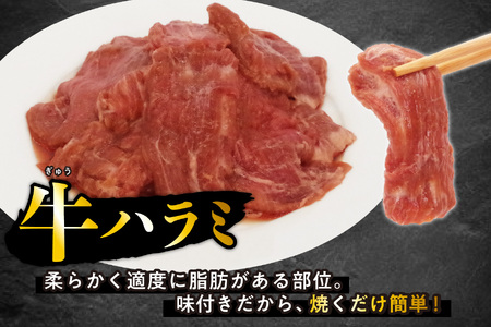 焼肉 ハラミ 訳あり 味付け 牛ハラミ 2.0kg （400g×5）牛肉 冷凍 北海道 新ひだか町