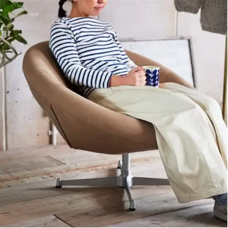 Space Chair 1人掛け(スペースチェア)倉敷帆布 ベージュ【SWOF】_雑貨・日用品 椅子・チェア・ソファ 家具・インテリア _【1496086】