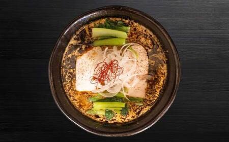 【麺屋 葵】 焦がし担々麺 4食セット 山形県 南陽市 [2152]