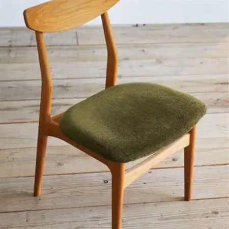Cordial Dining Chair BRフレーム モケット クリンプオリーブ【SWOF】_雑貨・日用品  家具・インテリア _【1497715】