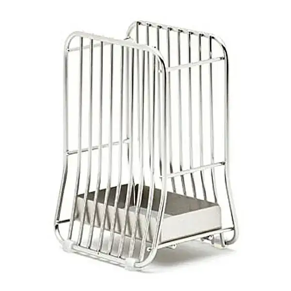 [ハナウタ] おしゃれなステンレス製キッチン用品 ツールスタンドS シルバー 燕三条製 【010P006】