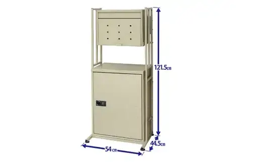 大容量で好評 郵便ポスト＆錠付き宅配ボックス＆スタンド [グリーンライフ]