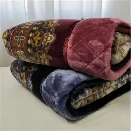 【シングル2枚組】贅沢カシミヤウール混わた入り嵩高毛布  CAK-162-2P【1506842】