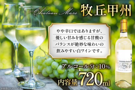 ワイン 白 飲み比べ 4本 セット ソムリエセレクト詰め合わせ [本坊酒造 マルス穂坂ワイナリー 山梨県 韮崎市 20743677] 