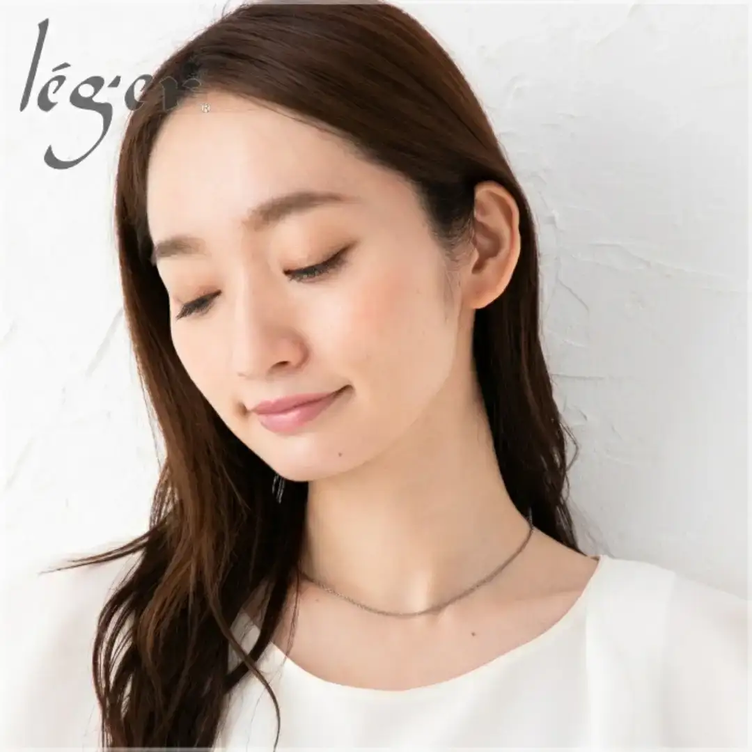 純チタンチェーン 40cm SBS40F チェーンネックレス メンズ レディース スクリュータイプ 燕三条製 [leger(レジエ)]【021S053】