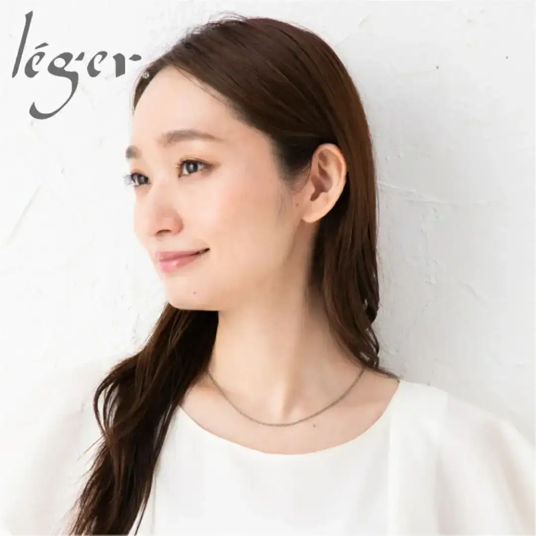 純チタンチェーン 45cm SBS45F チェーンネックレス メンズ レディース スクリュータイプ 燕三条製 [leger(レジエ)]【022S073】