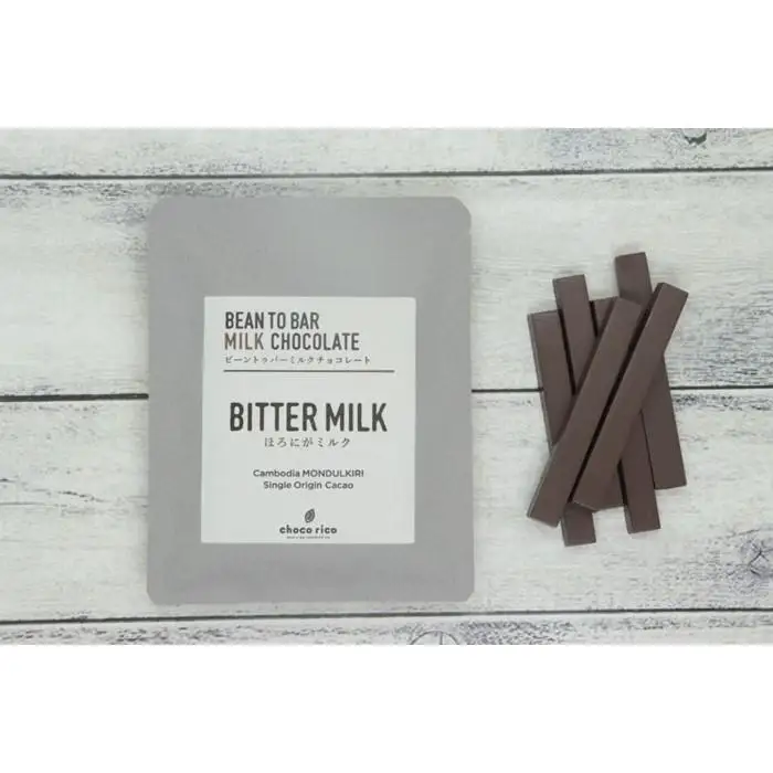 Bean to Barチョコ（バー）ミルクとビターの定番2種セット　chocorico