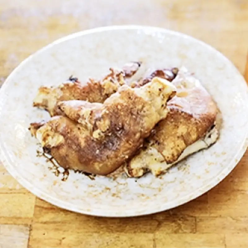 国産豚の焼き豚足　2本入り×3袋【豚足 とんそく 豚 焼き豚 焼き豚足 惣菜 加工品 ふるさと納税 送料無料 AE035】