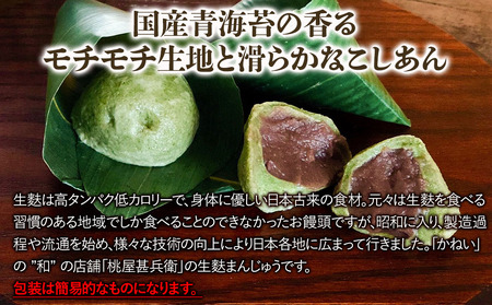 生麩まんじゅう 3個 サービスパック | 中津菓子かねい 和菓子 茶菓子 手作り お菓子 おやつ 小豆 あんこ こしあん まんじゅう スイーツ 自宅用 大分県 中津市