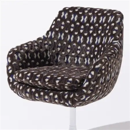 Cosmic Chair(コスミックチェア)サークル脚 モコ ブラウン【SWOF】_雑貨・日用品 椅子・チェア・ソファ 家具・インテリア _【1479878】
