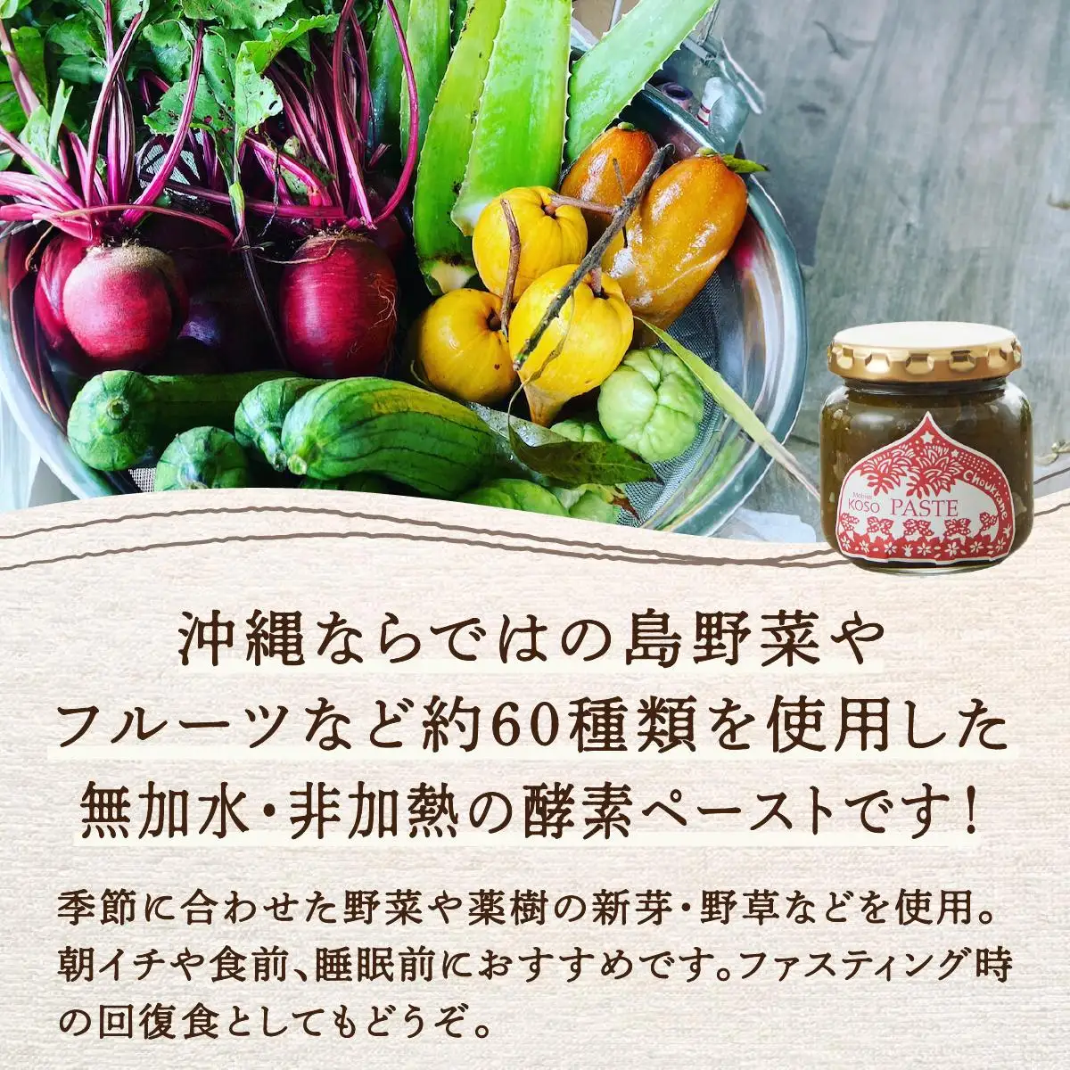 シュクラン酵素ペースト（choukrane KOSO PASTE）100g   