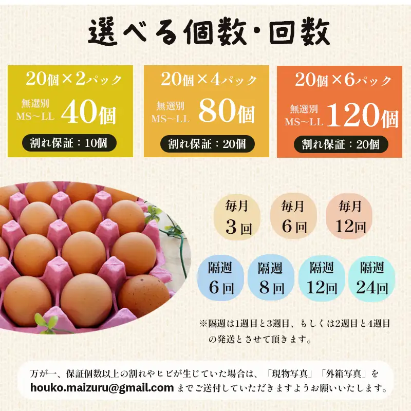 【 隔週１２回定期便 】 卵 赤たまご 960個 ： 80個×12回 たまご 【配送不可地域：北海道、沖縄、離島】