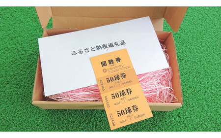 53-B　会津ゴルフガーデン練習場550球回数券
