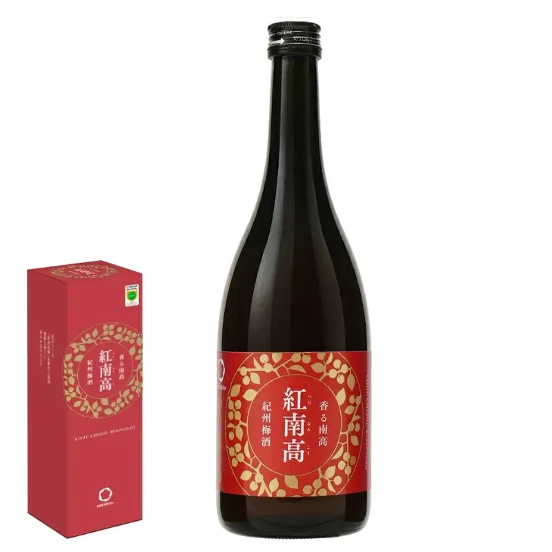 香る南高 紅南高　化粧箱入り 720ml  /南高梅 和歌山 リキュール うめ 梅 梅酒 ウメ 酒 お酒 【kis142B】