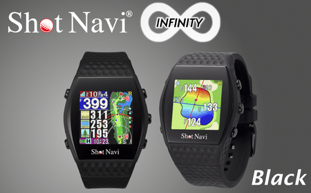 ショットナビ INFINITY・nano GR（Shot Navi INFINITY・Shot Navi Laser Sniper nano GR）セット＜ブラック＞　【11218-0765】 ゴルフ 距離計