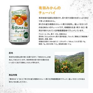 アスター有田みかんのチューハイ 350mL×24本×1ケース | 栃木県 下野市