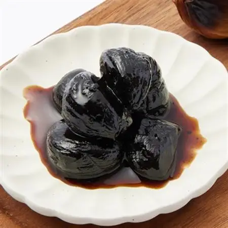 山と海 自然豊かな岬町  黒ニンニク  蜂蜜漬け300g(中～大粒)  (純粋)  にんにく加工食品_惣菜・加工品   _【1256183】