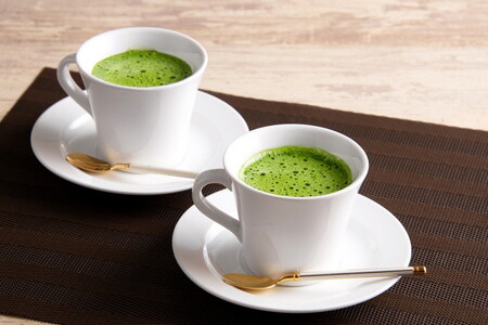 宇治抹茶カプチーノ（スティックタイプ　50本入り）【リピーター続出中】　〈宇治抹茶 抹茶 カプチーノ スティック アイス ホット 贈答 プレゼント 飲料〉 飲料類 お茶 加工食品 