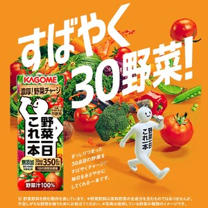 【 定期便3ヶ月連続お届け 】カゴメ野菜一日これ一本 200ml×72 飲料 野菜ジュース 紙パック