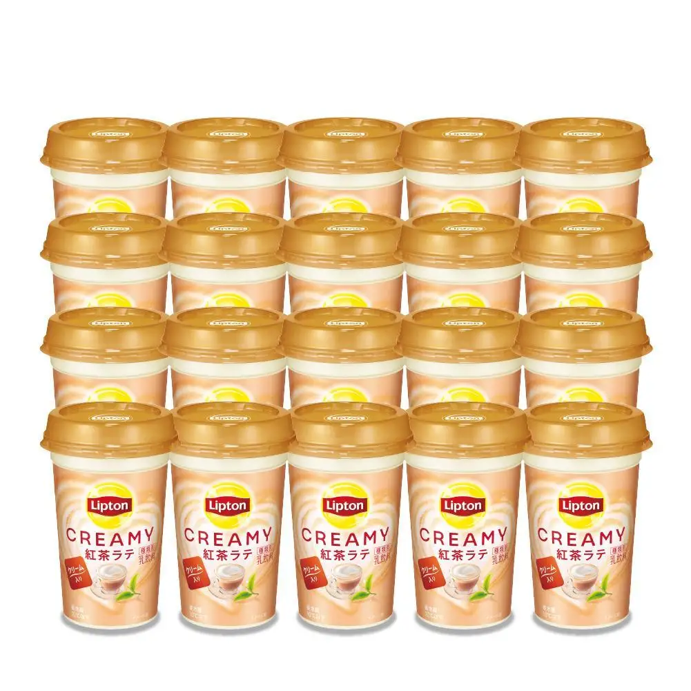 森永乳業 リプトン CREAMY紅茶ラテ 240ml × 20個