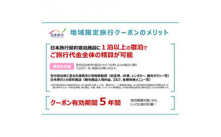 日本旅行 地域限定旅行クーポン 300,000円分 旅行 クーポン 利用券 チケット宿泊 宿 旅館 ホテル レジャー 体験 交通 観光 トラベル 加賀市 復興 震災 コロナ 能登半島地震復興支援 北陸新幹線 F6P-1023