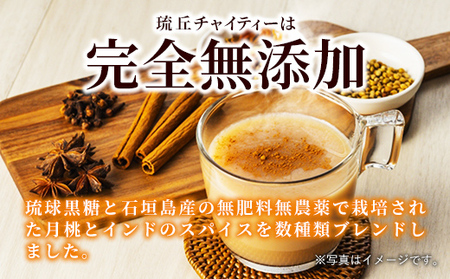 琉丘チャイシロップ【３００ｍｌ×２本】- チャイティー チャイ マサラチャイ スパイス 本格的 こだわり お手軽 簡単 人気 おすすめ 無添加 無農薬 黒糖 国産 自然の恵み 優しい 味わい 沖縄県 八重瀬町【価格改定】