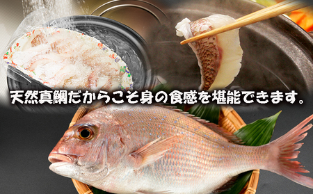 めで鯛！！『鯛しゃぶ3人前』と『鯛めし3人前』セット　鯛しゃぶ用天然鯛だしパック付き[H0110]