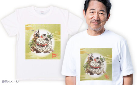 Tシャツ 出雲神楽 須佐之男命と八岐大蛇カラーTシャツ FN-06 Mサイズ [AICZ033]