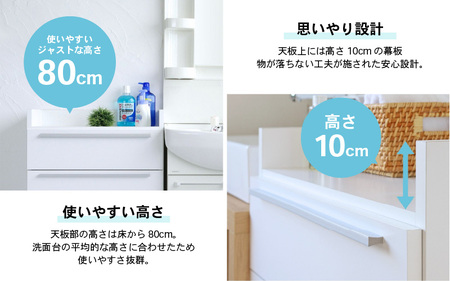 幅60cm 4段ランドリーチェスト NC-9060H 日本製 ≪寄付者様組み立て品
