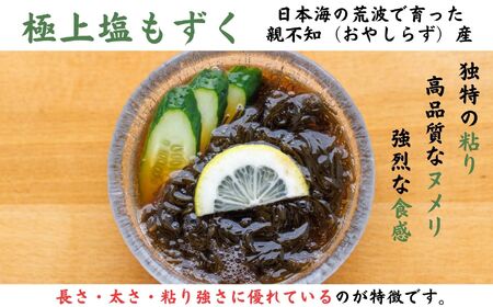 【令和7年産新物】親不知産 天然 塩もずく 400g×2袋 計800g【新潟県 糸魚川市 塩モズク 日本海 2025年産 磯の香りと歯ごたえが絶品! 石もずく 季節限定】
