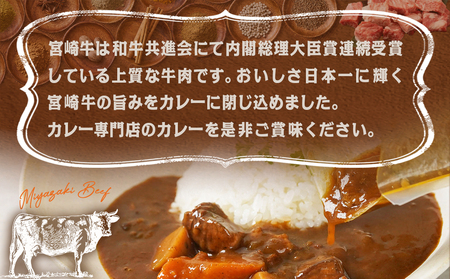 トプカ☆宮崎牛カレー5食セット※ポスト投函_LD-J904_(都城市) カレー専門店 手づくり 宮崎牛 ビーフカレー レトルト ポスト投函