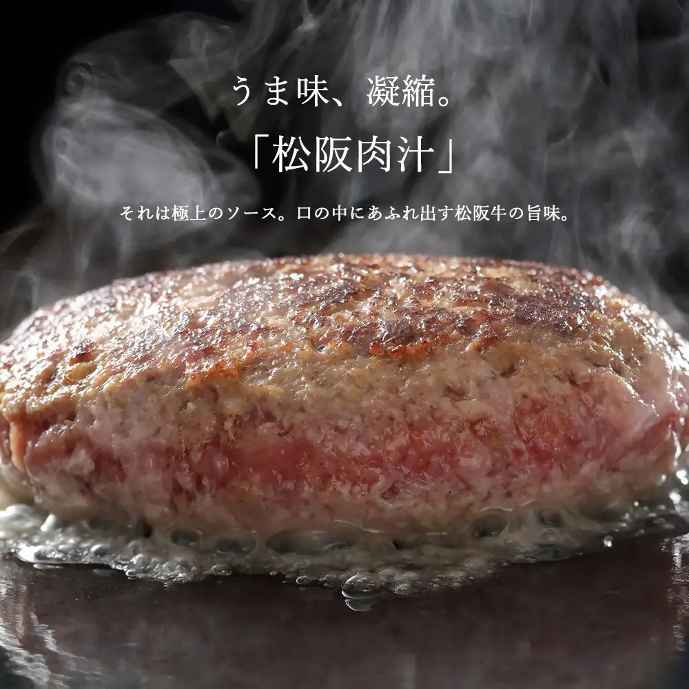 松阪牛ハンバーグ 10個 [ 松阪牛 ] / 3-174