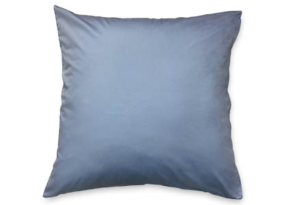 上半身が包み込まれる大判枕 枕カバー ブルー2枚付き [0377]