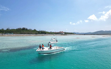 「海から久米島」久米島周遊デイクルーズ 1名様ご利用券